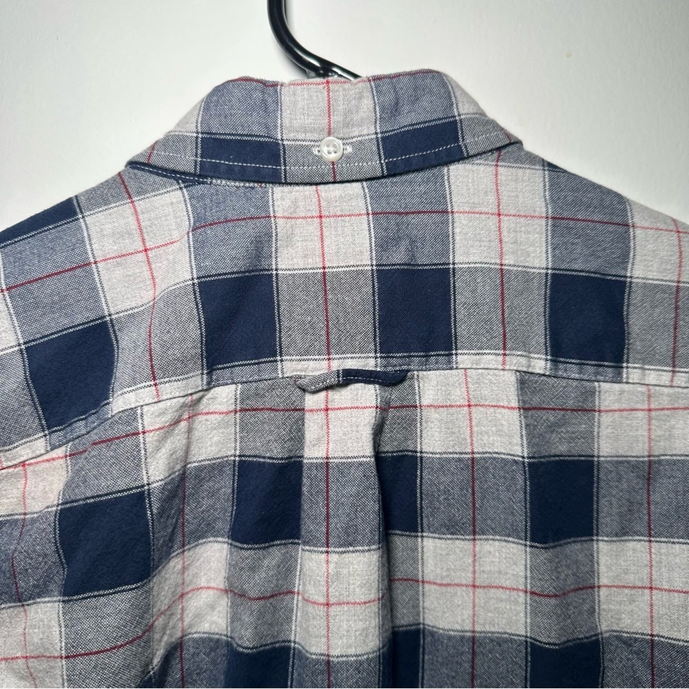 J. Crew Classic Oxford Slim Plaid Casual Button-Down Men's Everyday Shirt Sz S - Picture 9 of 11